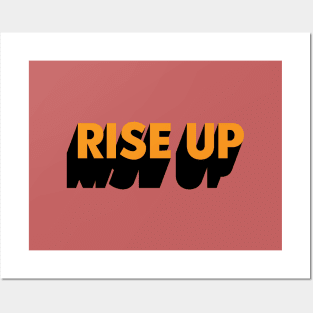 RISE UP Posters and Art